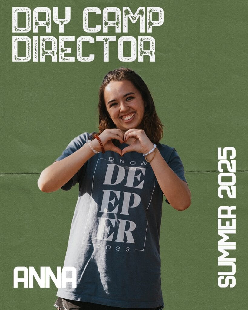 2025 Camp Peniel Day Camp Director: Anna