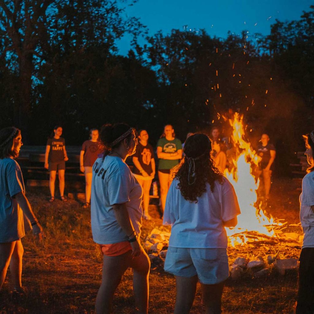 Camp-Peniel-Resident-Camp-Campers-Around-the-Fire-square